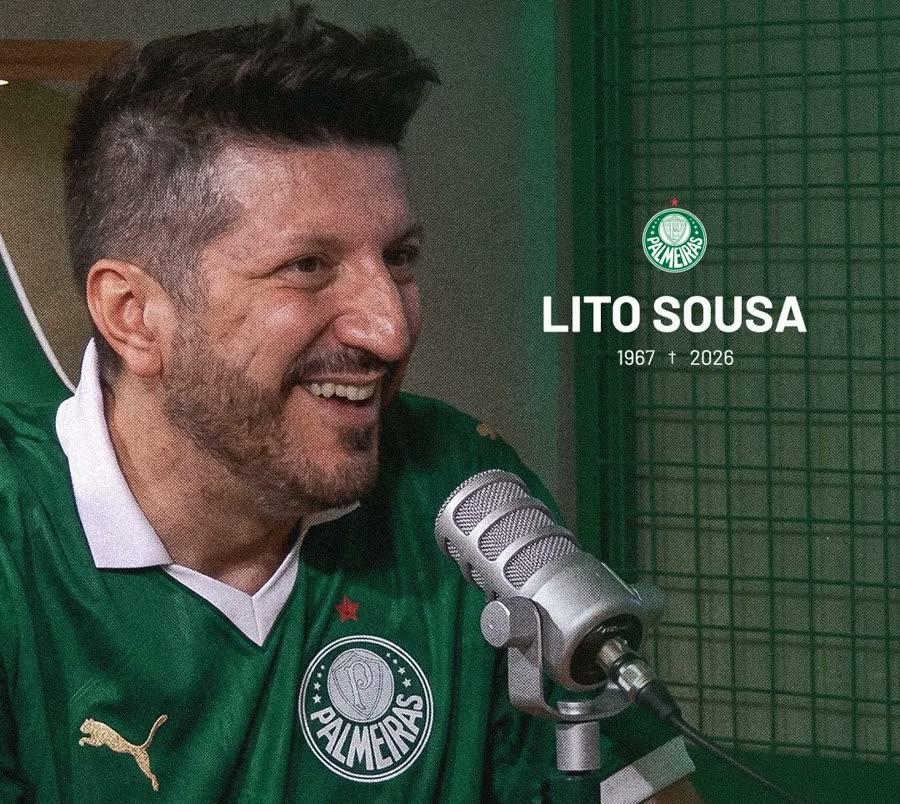 Lito Sousa, torcedor do Palmeiras e criador de conteúdo, morre aos 59 anos