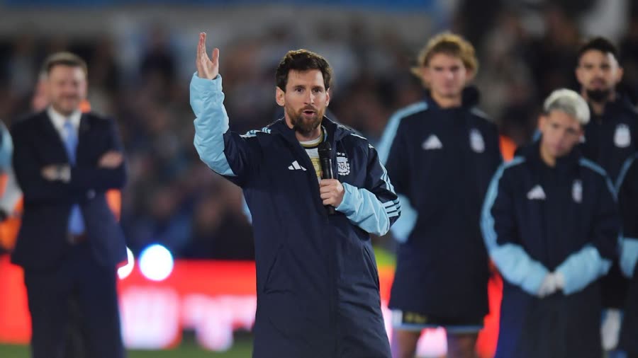 Messi se despede da Argentina e classifica noite como 'triste'